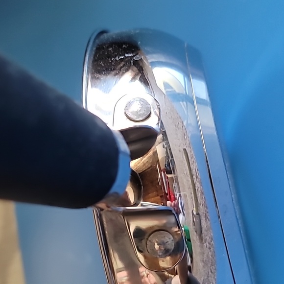 Hamilton Beach 8" stainless steel fry pan riveted coated handle - Picture 4 of 5